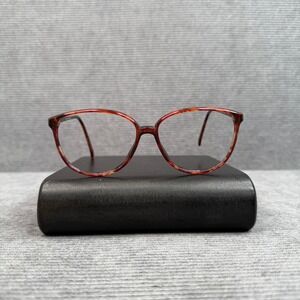 Marchon Nellie Tortoise Y2k Eyeglass Frames Japan 140 Oval Brown Vintage Style